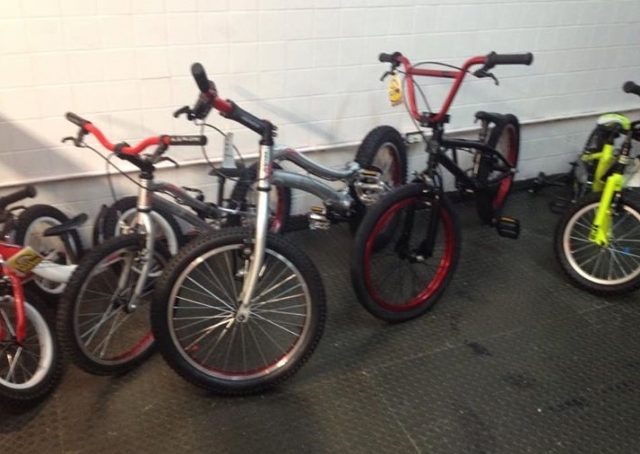 las bicis de entrenamiento